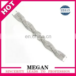 High Quality Rhinestone Trims for Lady Bikini Connectors thumbnail-1