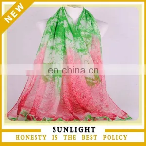 Cotton Voile Scarf Female Air Conditioning Shawl Scarf thumbnail-1