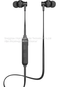 Sports Bluetooth Headset Magnetic Absorption Wireless Headphones Mini Hesdphones thumbnail-1