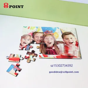 Wooden Sublimation Kids Puzzle Jigsaw Early Education Tool thumbnail-2