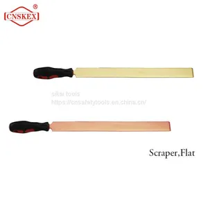 Non-sparking Tools Aluminum Bronze Scraper Flat 30*200mm thumbnail-1