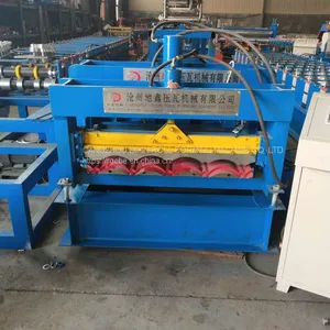 Steel Roof Glazed Tiles Press Machine/glazed Roofing Tiles Forming Machines thumbnail-4