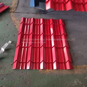 Double Layer Glazed Metal Roof Sheet Roll Forming Machinery thumbnail-2