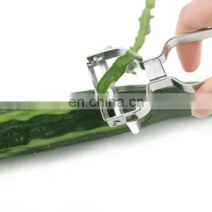 High Quality Stainless Steel Planing Grater Vegetable Cutter Fruit Melon Planer Kitchen Peeler thumbnail-1