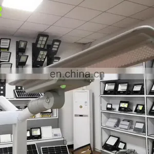 Integrated Solar Light Led Street Light Aluminum Housing Die Cast Fixtures High Bright Led Chips 100w 60w thumbnail-1