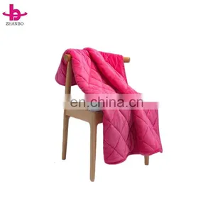 Super Soft Quilted Minky Weighted Blanket thumbnail-1