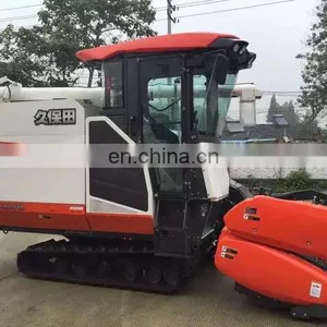 New JAPAN Kubota Rice Wheat Combine Harvester Grain Usage PR988 for Agriculture thumbnail-3