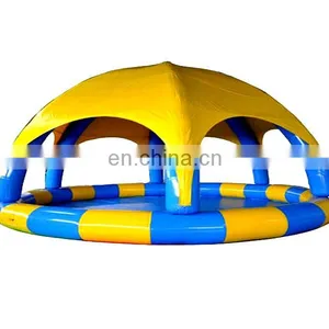 Adult Size Piscine Gonflable Inflatable Pool With Dome Covers thumbnail-1