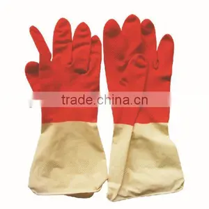 Rubber Household Cleaning Gloves Garden Gloves thumbnail-1