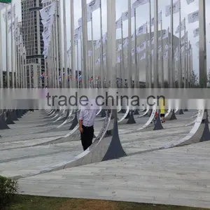 Nanjing Youth Olympic Games Flagpole With Sculture thumbnail-3