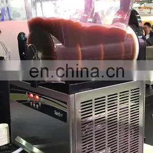 China Supply Small Size Double Tank Slush Machine For Sale Home Use thumbnail-1