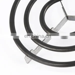 Factory Stainless Steel Electric Stove Single Burner Hot Plate Heating Element/cooker Coil Black Circular Tubular Heater thumbnail-2