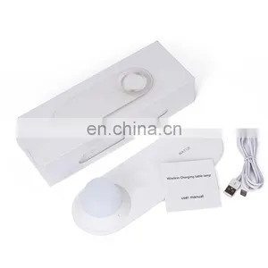 Lamp With Wireless Charging For Iphone Watch General Wireless Charger For Android Phones thumbnail-1
