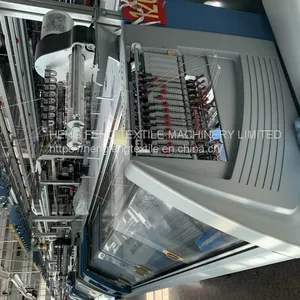 Stoll Cms 530HP E14 Automatic Computerized Flat Bed Knitting Machine Tricot Knited Complete Needles 14 Gauge thumbnail-2