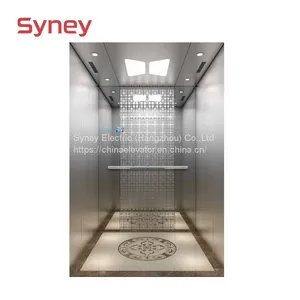 China Electric Villa Home Freight Goods Residential Sightseeing Glass Passenger Elevator Lift thumbnail-3