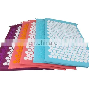 100% Cotton Sheeting Outer Cover Private Label Best Acupressure Mat thumbnail-2