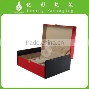 Luxury High End PU Leather Wooden Perfume Box Hot Sale thumbnail-1