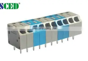 Termin Block 3.50mm Screwless Pcb Spring Terminal Block For Electric Power Security Termin Block thumbnail-1