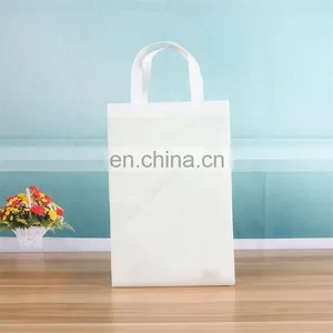 Wholesale Cheap Non Woven Bag Eco Reusable Tote Bags Custom Logo Printing Shopping Bags thumbnail-5
