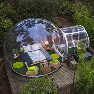 Bubble Tent Outdoor Vano Inflatable Dome Tent Bubble House Transparent thumbnail-3