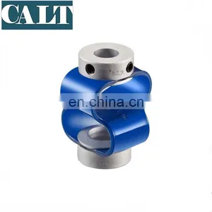 Forward Installed 8 Fonts Encoder Stepper Servo Motor Shaft Coupling Plum Diaphragm Corrugated Cross Slider Coupler 25mm Dia GB thumbnail-1