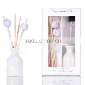 Home Fragrance Reed Diffuser With Clay in Rattan Sticks SA-0127 thumbnail-1