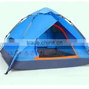 TOOTS 3 - 4 Person Luxury Family Outdoor Waterproof Portable Camping Tent thumbnail-2