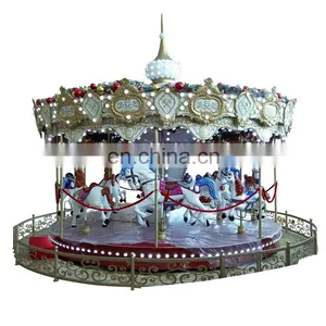 Carousel for Sale Fairground Game Ride Merry go Round for Children thumbnail-4