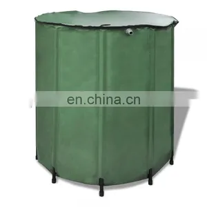 Portable 750l 1500l Garden Irrigation Rain Collection Barrel Tank Collector Rainwater Barrels Rain Catcher thumbnail-2