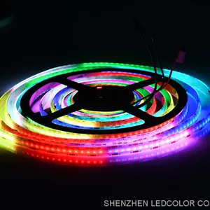FCOB Linear RGB Light Addressable RGB Led Strip 1008LEDs/m COB LED Strips Light SK6805 LC8805 Dream Color 256 Gray Scale thumbnail-2