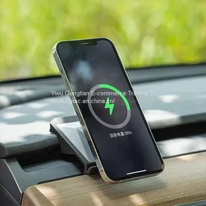 Wireless Charger Magnetic 15W For IPhone 13 Fast Wireless Car Charger Car Mount Fast Car Wireless Charger thumbnail-3