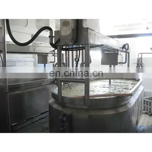 Dairy Plant for Cheese/Curd Production Line Automatic Cheese Maker Making Tank Cooker Pot Kettle Small Scale Cheese Vat thumbnail-1