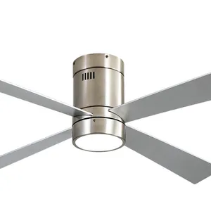 Cross Border Exclusive LED Ceiling Fan Light, Four Leaf 18W Living Room Ceiling Fan Light, Three Color Silent Bedroom Fan Light（Wechat:13510231336） thumbnail-2
