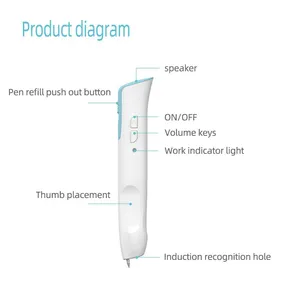 Pointing Pen Manufacturer Xuelijia Intelligent Phonetic Practice Script Pointing Reading Red Script thumbnail-3