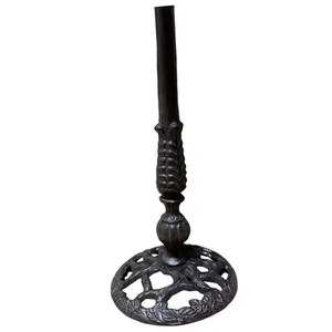 Cast Iron Standing Rustic Parakeet Bird Bath Antique Modern Garden Bird Baths thumbnail-4