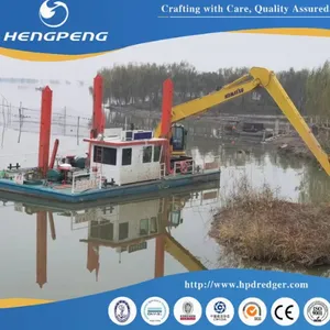 Multi-Purpose Excavator Modular Floating Platform Barge for Diverse Uses thumbnail-1