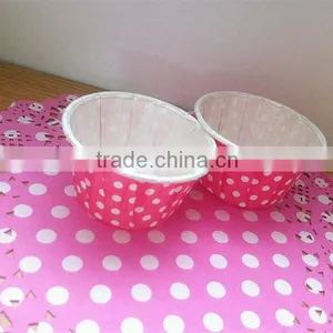 Polka Dot Water Oil Resistant Paper Tart Cake Tartlet Muffin Baking Cup thumbnail-6