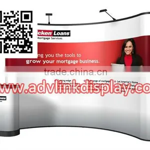 10ft Pop up Folding Display Wall Tradeshows Pop up Display Stand thumbnail-1