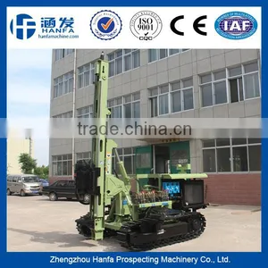 Hot Selling ! HF130Y Small Screw Drilling Rig for Solar Photovoltaic Pile thumbnail-1