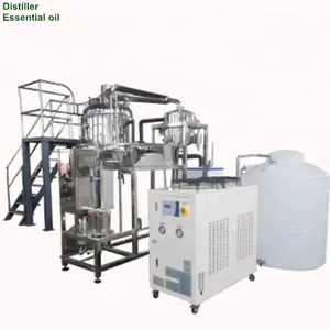 Industrial High Efficient 30L Steam Stainless Steel Distillation Essential Oil Machine Extraction Machine for Flower and Plant thumbnail-6