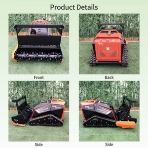 VIGORUN MTSK1000 4-Stroke Cordless Crawler Lawn Mower Forest Mulcher 764cc Gasoline Engine Self Propelled Industrial Heavy-Duty thumbnail-2