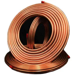Copper Capillary Tube Small Diameter Seamless Refrigeration Grade OD2mm-10mm thumbnail-1