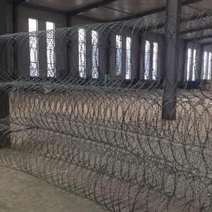 Razor Barbed Wire for Prison Security, 2.5mm Core, 500m Roll, MIL-SPEC Compliant thumbnail-2