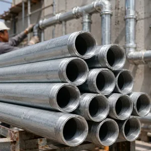 Half Inch Steel Hot Dip Galvanized Square Pipe 15*15-600*600mm, Thickness 1.5-30mm, Material Q235 thumbnail-1