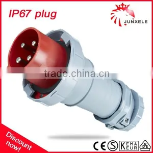 IP67 125A 400V 4P High End Type Industrial Plug thumbnail-1