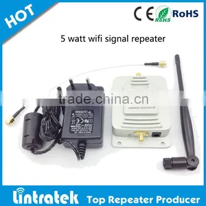 Home Wireless Wife 2km Coverage 2.4Ghz 37dbm 5Watt Wifi Repeater With Ce/rohs Cetificates thumbnail-1