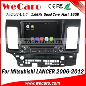 Wecaro 8" Android 4.4.4 Car Multimedia System in Dash for Mitsubishi Lancer Lcd Dvd Player Android Mirror Link 2006 - 2012 thumbnail-1