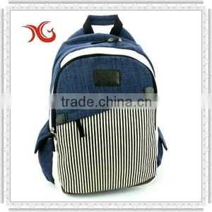 2014 Higher Quality Canvas Backpack Bag thumbnail-2