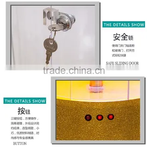 2016 Hot Sale Round Acrylic Optical Rotating Display Stand Case thumbnail-5