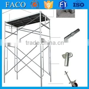 Galvanized Steel Cross Brace Cantilever Scaffolding Frame thumbnail-3